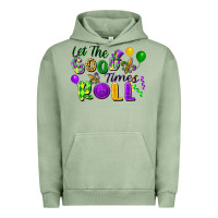 Pigment Oil Green let the good times roll Urban Hoodie - FaDigitalArtStudio