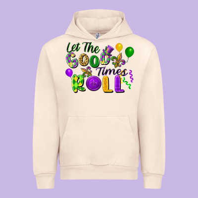 Let The Good Times Roll Urban Hoodie Designed By Fadigitalartstudio