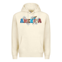 Sandshell Lightning bolt with America Premium Hoodie - Neo Western
