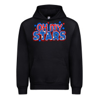 Black Oh my stars 4th of july Urban Hoodie - CowGirlArtShop