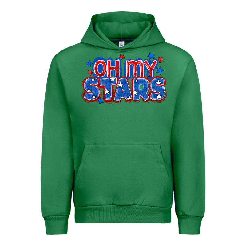 Oh My Stars 4th Of July Urban Hoodie by CowGirlArtShop | Teevron