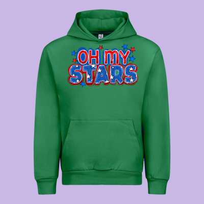 Oh My Stars 4th Of July Urban Hoodie Designed By Cowgirlartshop