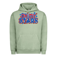 Pigment Oil Green Oh my stars 4th of july Urban Hoodie - CowGirlArtShop