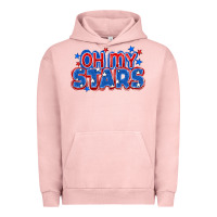 Pigment Salmon Oh my stars 4th of july Urban Hoodie - CowGirlArtShop