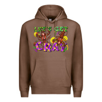 Chestnut let's get cray Premium Hoodie - FaDigitalArtStudio