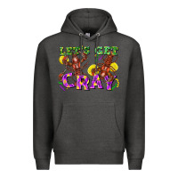 Charcoal Heather let's get cray Premium Hoodie - FaDigitalArtStudio