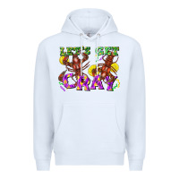 White let's get cray Premium Hoodie - FaDigitalArtStudio