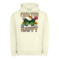 Pigment Pistachio Kind The Happy Urban Hoodie - CowhideDigitalArt