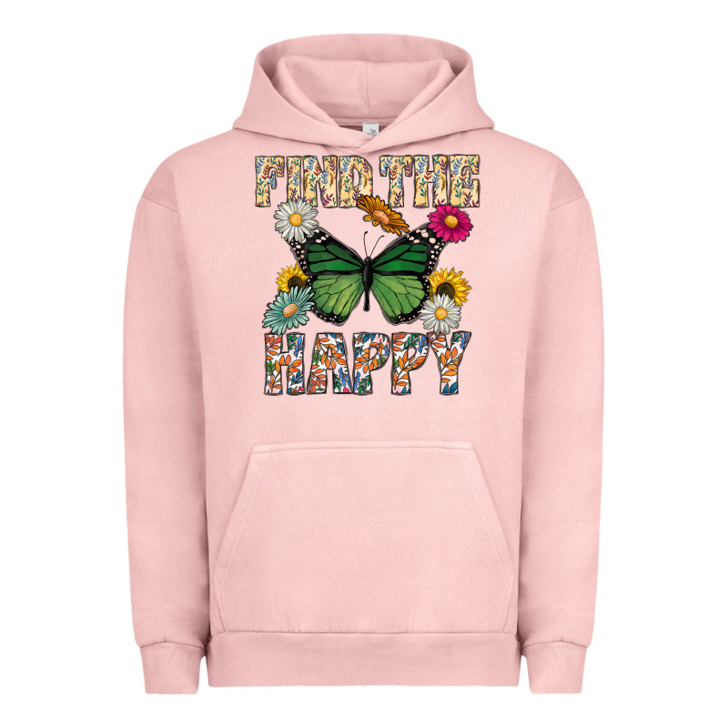 Kind The Happy Urban Hoodie by CowhideDigitalArt | Teevron