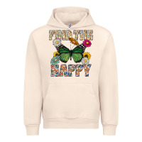 Sandshell Kind The Happy Urban Hoodie - CowhideDigitalArt