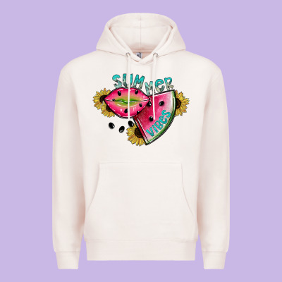 Summer Vibes Premium Hoodie Designed By Sublimationcraftshop