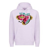 Lilac summer vibes Premium Hoodie - SublimationCraftShop