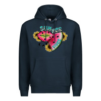 Navy summer vibes Premium Hoodie - SublimationCraftShop