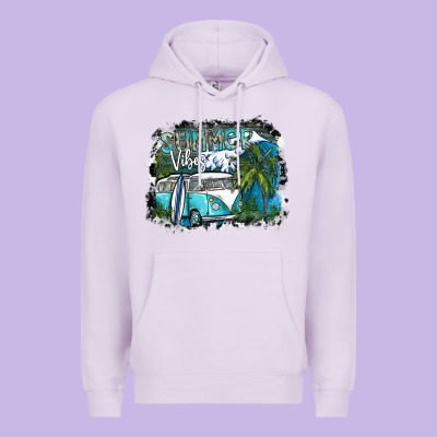 Summer Vibes Premium Hoodie Designed By Sublimationcraftshop