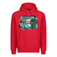 Red summer vibes Premium Hoodie - SublimationCraftShop