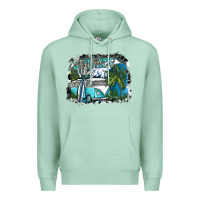 Seafoam summer vibes Premium Hoodie - SublimationCraftShop