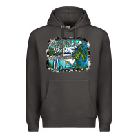 Smoke summer vibes Premium Hoodie - SublimationCraftShop