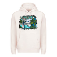 Pale Pink summer vibes Premium Hoodie - SublimationCraftShop