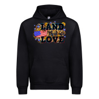 Black Land that we love 4th of July Urban Hoodie - Neo Western
