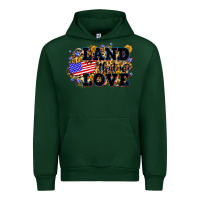 Forest Green Land that we love 4th of July Urban Hoodie - Neo Western