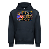 Navy Land that we love 4th of July Urban Hoodie - Neo Western