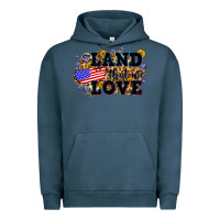 Pigment Midnight Navy Land that we love 4th of July Urban Hoodie - Neo Western