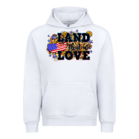 Land That We Love 4th Of July Urban Hoodie | Teevron