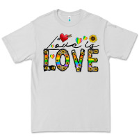 Dove Grey love is love Premium Tee - CowhideDigitalArt