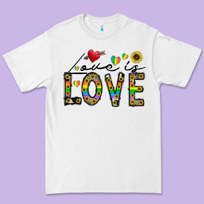 Love Is Love Premium Tee Designed By Cowhidedigitalart