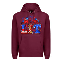 Burgundy Let's get lit 4th of July Premium Hoodie - Neo Western