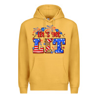 Mustard Let's get lit 4th of July Premium Hoodie - Neo Western