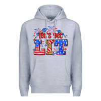 Heather Grey Let's get lit 4th of July Premium Hoodie - Neo Western