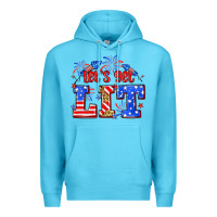 Ocean Blue Let's get lit 4th of July Premium Hoodie - Neo Western
