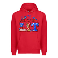 Red Let's get lit 4th of July Premium Hoodie - Neo Western