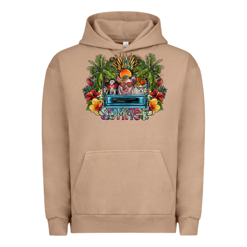 Summer Urban Hoodie by SublimationCraftShop | Teevron