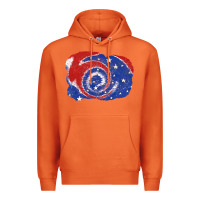 Carrot Patriotic tie dye background 4th of july Premium Hoodie - CowGirlArtShop