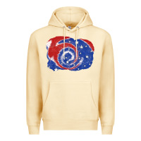 Pina Colada Patriotic tie dye background 4th of july Premium Hoodie - CowGirlArtShop