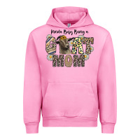 Fuchsia Pink kinda busy being a goat mom Urban Hoodie - CowhideDigitalArt