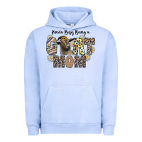 Pigment Grape Ice kinda busy being a goat mom Urban Hoodie - CowhideDigitalArt