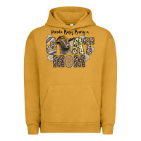 Pigment Peanut Butter kinda busy being a goat mom Urban Hoodie - CowhideDigitalArt