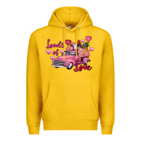 Lemon loads of love valentine's day farm truck Premium Hoodie - FaDigitalArtStudio