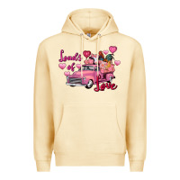 Pina Colada loads of love valentine's day farm truck Premium Hoodie - FaDigitalArtStudio