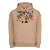 Pigment Burro Party like its 1776 4th of july Urban Hoodie - CowGirlArtShop