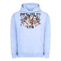 Pigment Grape Ice Party like its 1776 4th of july Urban Hoodie - CowGirlArtShop