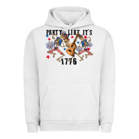 Pigment Lunar Rock Party like its 1776 4th of july Urban Hoodie - CowGirlArtShop