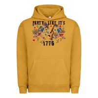 Pigment Peanut Butter Party like its 1776 4th of july Urban Hoodie - CowGirlArtShop