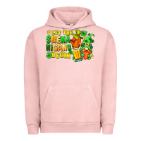Pigment Salmon let the shenanigans begin Urban Hoodie - FaDigitalArtStudio