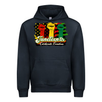 Navy juneteenth celebrate freedom Urban Hoodie - HRA Design Shop