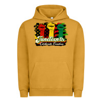 Pigment Peanut Butter juneteenth celebrate freedom Urban Hoodie - HRA Design Shop