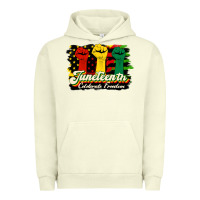 Pigment Pistachio juneteenth celebrate freedom Urban Hoodie - HRA Design Shop